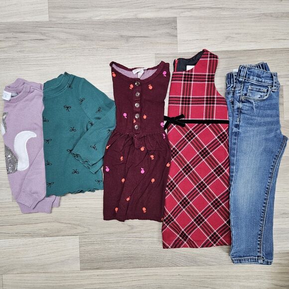 Old Navy Other - Toddler Girls Fall Clothing Bundle Size 2T Old Navy Cat & Jack Casual